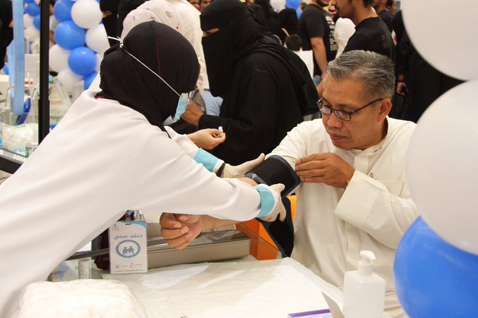 انطلاقة الفعاليات الأولى لجمعية شفاء بمناسبة اليوم العالمي للسكري 2019 بالتعاون مع صحة مكة