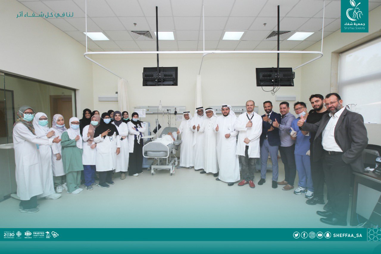 شفاء أول جمعية خيرية بالمملكة تستقبل جلسات غسيل الكلى للأطفال.